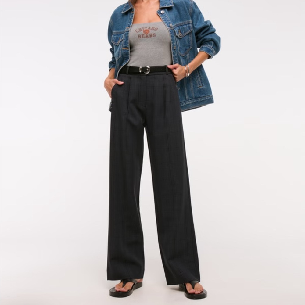 Abercrombie Sloane Wide Leg Pant